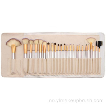24 stykker tre Makeup Brush Set Kit